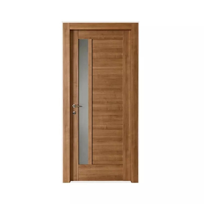 部屋の設計現代内部の木のドア、セリウム MDF の木のドア