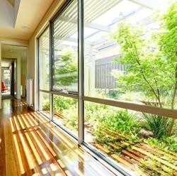 米国式のパノラマ式のWindowsおよびドアはガラス アルミニウム固定見晴らし窓を和らげた