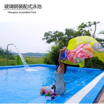 グラスファイバーのプレハブはUPVCの窓が付いている色20FT 40FTの出荷用コンテナーのプールをカスタマイズしました
