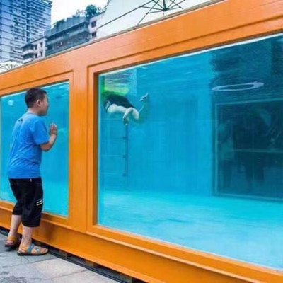 屋外鋼筋構造枠 20FT 40FT プリファブリック コンテナ プール