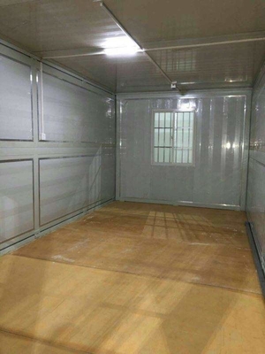 テシア 新型 持ち運び可能な鋼鉄構造 コンテナハウス 拡張可能な折りたたむコンテナ 収納