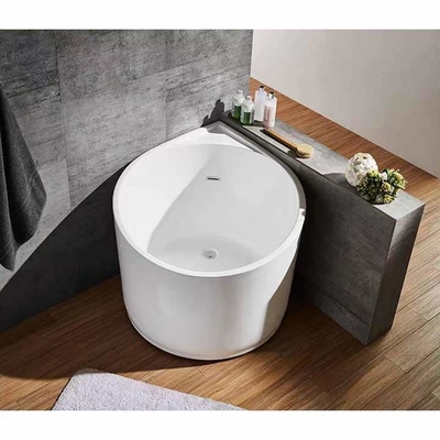 Ecoの友好的で黒く支えがないコーナーの浸るたらい950*950*720MM