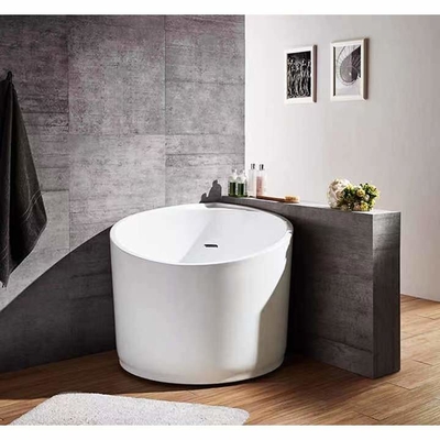 Ecoの友好的で黒く支えがないコーナーの浸るたらい950*950*720MM