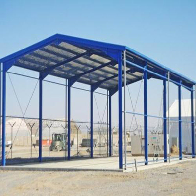 Prefabricationの鉄骨構造の研修会Q235B Q345Bの構造の金属の建物