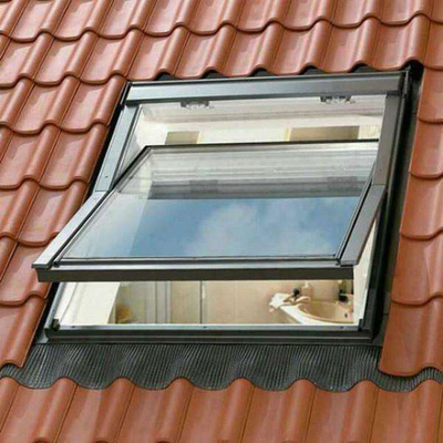 空の眺め防水アルミニウム フレームのWindowsの倍のガラス屋根の天窓Windows