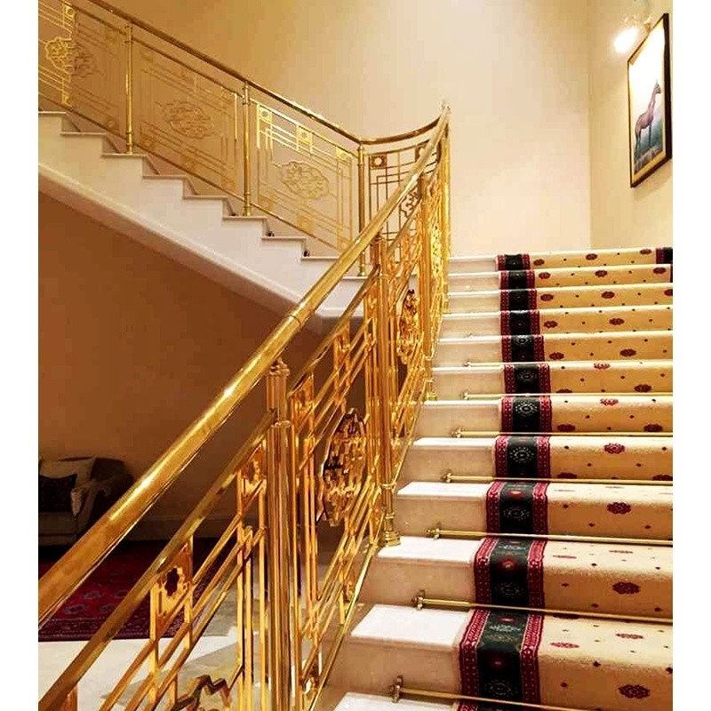 注文の金属階段のための装飾的な柵で囲むSSのBalusterのステンレス鋼の版の柵