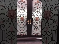 家のメインの新しいスタイルの錬鉄製のゲートの価格新しいスチール製のドア